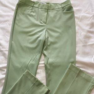 Calvin Clein Dress modern fit women pants size 2 color green